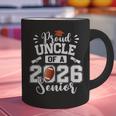 Proud Uncle Of A 2026 Senior Football Graduation Graphic Print Coffee Mug