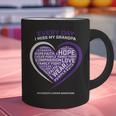 Purple In Memory Of My Grandpa Pancreatic Cancer Awareness Graphic Print Coffee Mug