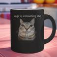 Rage Is Consuming Me Silly Staring Cat Meme Dad Mom Graphic Print Coffee Mug Rage Is Consuming Me Silly Staring Cat Meme Dad Mom Graphic Print Coffee Mug