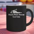 Real Men Have Curves Dad Body Graphic Print Coffee Mug