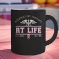 Respiratory Therapist Graduation Class Of 2018 Pink RT Life Graphic Print Coffee Mug