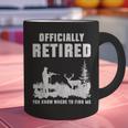 Retirement 2025 Retire Deer Hunting Retired For Dad Graphic Print Coffee Mug