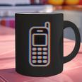 Retro Cell Vintage Mobile Phone 90s Nostalgia Vaporwave Fun Graphic Print Coffee Mug