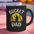 Retro Daddy Bucket Dad Softball Girl Graphic Print Coffee Mug Retro Daddy Bucket Dad Softball Girl Graphic Print Coffee Mug