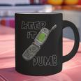 Retro Dumb Flip Phone Vintage 90s Y2K Tech Nostalgia Graphic Print Coffee Mug Retro Dumb Flip Phone Vintage 90s Y2K Tech Nostalgia Graphic Print Coffee Mug