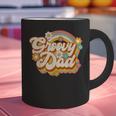 Retro Groovy Dad Family Birthday 60s 70s Hippie Costume Graphic Print Coffee Mug Retro Groovy Dad Family Birthday 60s 70s Hippie Costume Graphic Print Coffee Mug