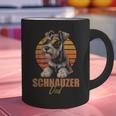 Retro Miniature Schnauzer Dad Vintage Dog Lovers Graphic Print Coffee Mug