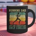 Retro Running Dad Runner Marathon Athlete Humor Outfit Graphic Print Coffee Mug
