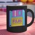 Retro TechnologyOld School Floppy Nostalgia 90s Generation Graphic Print Coffee Mug