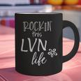 Rockin This Life Cute LVN Graphic For Nurse Graduation Graphic Print Coffee Mug