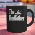 The Rodfather Fishing Dad Graphic Print Coffee Mug
