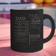 Roleplaying Dice Gamer Dragon Dad Stat Skills Wielding Graphic Print Coffee Mug