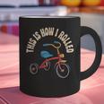 This How I Rolled Retro Tricycle 80s 90s Kid Nostalgia Graphic Print Coffee Mug