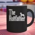 The RottFather Rottweiler Dad Shirt Men Graphic Print Coffee Mug