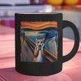 The Scream Cat Parody For Kitty Cat Lover Cat Mom Cat Dad Graphic Print Coffee Mug