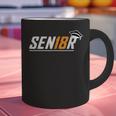 Senior 18 High School Graduation Eighteen Year Old Grad Graphic Print Coffee Mug