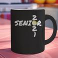 Senior 2021 Volleyball Graduation Shirt Graphic Print Coffee Mug