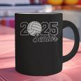 Senior 2025 Volleyball Mom High School Graduation Outfit Pro Graphic Print Coffee Mug