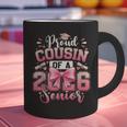 Senior 2026 Class Of 26 Coquette Pink Bow Graduation Cousin Graphic Print Coffee Mug