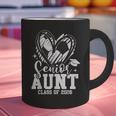 Senior Aunt Class Of 2026 Soccer Graduation Heart Graphic Print Coffee Mug