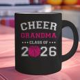 Senior Cheerleader Grandma Cheer Class Of 2026 Graduation Graphic Print Coffee Mug