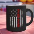 Senior Class Of 2026 Patriotic American USA Flag Graduation Graphic Print Coffee Mug
