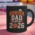 Senior Dad Class Of 2026 Graduate Basketball Graduation 2026 Graphic Print Coffee Mug