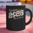 Senior Dad Class Of 2026 Soccer Ball Graduation Graphic Print Coffee Mug