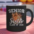 Senior Sister Class Of 2026 Coquette Basketball Graduation Graphic Print Coffee Mug