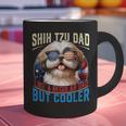 Shih Tzu Dad Like A Regular Dad But Cooler Dog Father's Day Graphic Print Coffee Mug