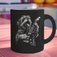 Shih Tzu Dog Playing Electric Guitar Rock Dog Dad Men Women Kids Graphic Print Coffee Mug