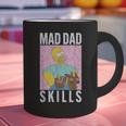 The Simpsons Father's Day Mad Dad Skills Homer Poster Graphic Print Coffee Mug The Simpsons Father's Day Mad Dad Skills Homer Poster Graphic Print Coffee Mug