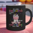 So Long Kindergarten Graduation Class 2025 Unicorn Girls Graphic Print Coffee Mug