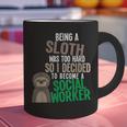 Social Work Student Masters Degree Graduation Graphic Print Coffee Mug