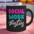 Social Worker Work Coworkers Best Friend Graduation MSW Graphic Print Coffee Mug