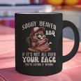 Soggy Beaver Bbq Barbecue Grill Master Humor Dad Men Graphic Print Coffee Mug