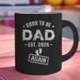 Soon To Be Dad Again Promoted To Dad Again 2026 Graphic Print Coffee Mug