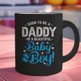 Soon To Be A Daddy Of A Baby Boy New Dad Expecting Father Graphic Print Coffee Mug