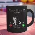 Sorry Missed Call Fisher Dad In Spanish Graphic Print Coffee Mug