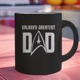 Star Trek Father's Day Galaxy's Greatest Dad Badge Graphic Print Coffee Mug Star Trek Father's Day Galaxy's Greatest Dad Badge Graphic Print Coffee Mug