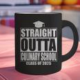 Straight Outta Culinary School Graduation Idea Class Of 2025 Graphic Print Coffee Mug