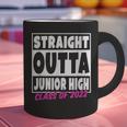 Straight Outta Junior High School Graduation Graphic Print Coffee Mug