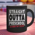 Straight Outta Preschool Class Of 2018 Graduation Shirt Graphic Print Coffee Mug