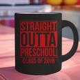 Straight Outta Preschool Graduation Class Of 2018 Graphic Print Coffee Mug