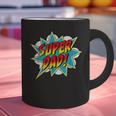 Super Dad Comic Book Superhero Father's Day Graphic Print Coffee Mug
