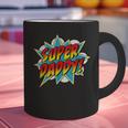 Super Daddy Comic Book Superhero Father's Day Graphic Print Coffee Mug Super Daddy Comic Book Superhero Father's Day Graphic Print Coffee Mug