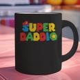 Super Gamer Dad Unleashed Celebrating Fatherly Powers Graphic Print Coffee Mug