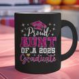 Super Proud Aunt Of 2025 Graduate Senior Graduation Family Graphic Print Coffee Mug