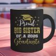 Super Proud Big Sister Of 2025 Graduate Graduation Family Graphic Print Coffee Mug