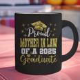 Super Proud Mother In Law Of 2025 Graduate Graduation Family Graphic Print Coffee Mug